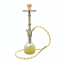 Высококлассный кальян из нержавеющей стали большого размера с рисунком ананаса наргиле курительные трубы травяной набор для курения доступ