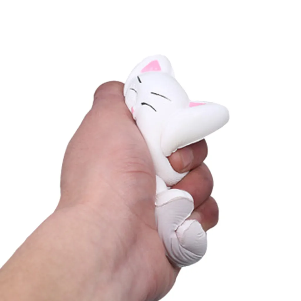 Stress Reliever Simulated Rabbit Slow Rising Squeezable Toy cartoon Aniaml Anti-anxiety Fun Toys Girly Heart Pinch Fun #A