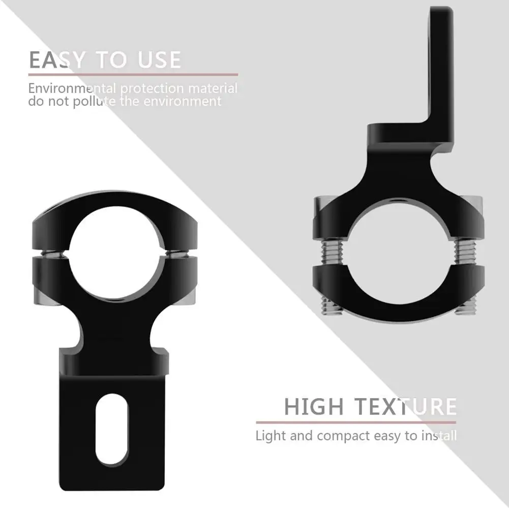 Motocicleta LED Farol Suporte, Mount Clamp, 22mm