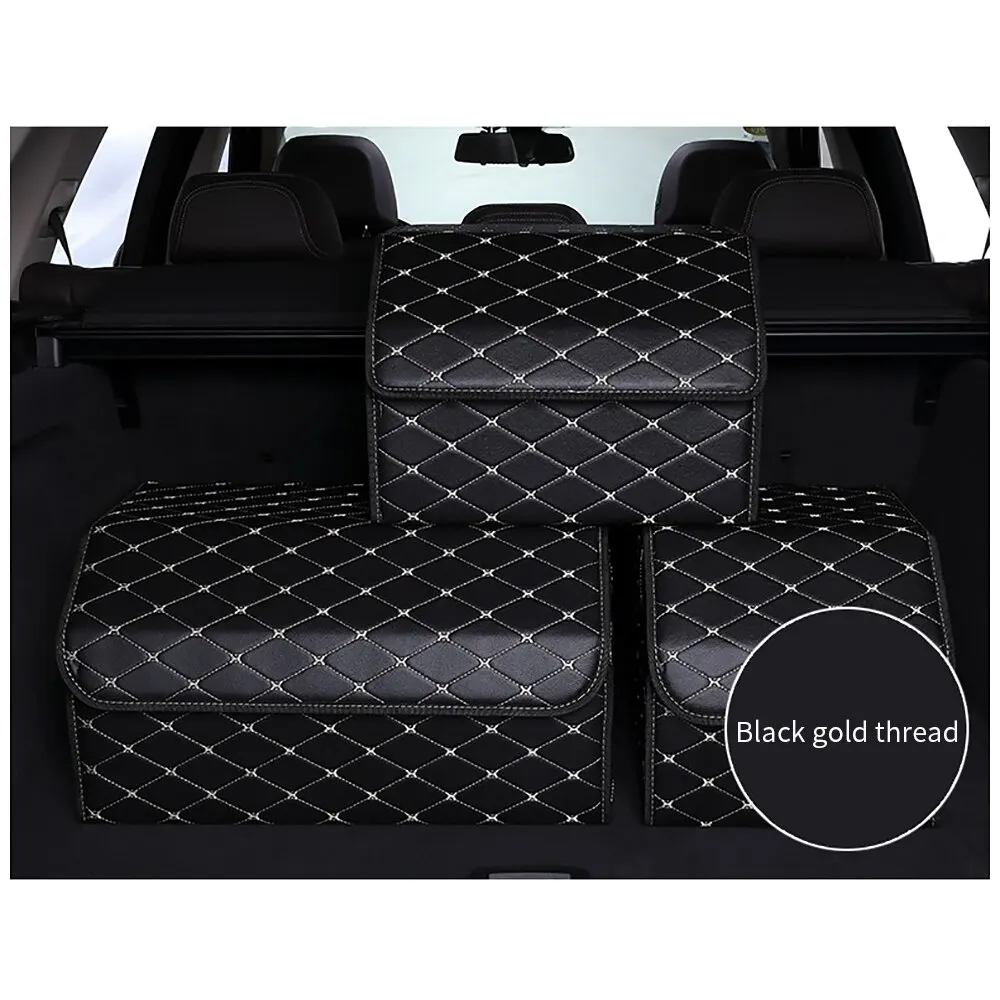 

Multipurpose Collapsible Car Trunk Storage Organizer With Lid Portable Car Storage Box Car Trunk Organizer