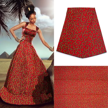 

Ankara fabric African real wax printing high quality 100% cotton soft real real wax