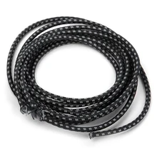 BEAU-1 пара эластичные светоотражающие шнурки Легкое крепление для марафона спорта(черный