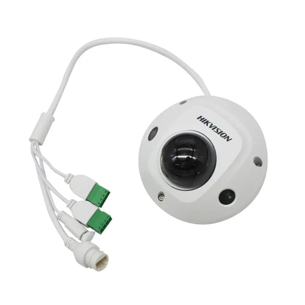 Hikvision камера видеонаблюдения наружная DS-2CD2555FWD-IS 5MP ИК Мини купольная ip-камера Безопасности s POE H.265+ встроенный микро