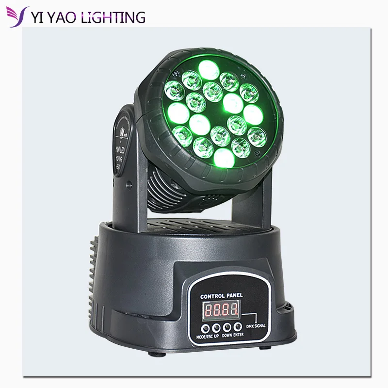 Светодиодный сценический мини-светильник с движущейся головкой 18x3 Вт | Лампы и