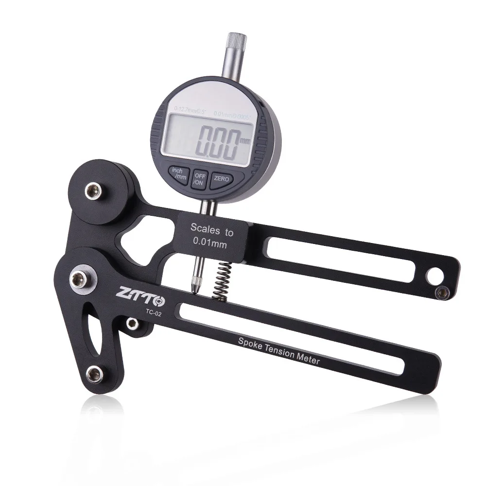 

Bicycle Spoke Tension Meter Wheel Steel Ring Correction Meter Adjustment Tool round spokes flat spokes various finished wheels