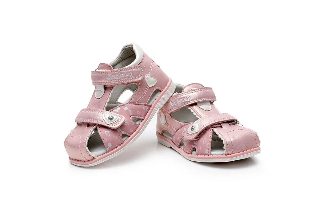 children's shoes for adults Summer Girls Closed Toe Sandals Toddler Kids Children Sandals for Baby Girls Floral Princess Orthopedic Walking Shoes best leather shoes