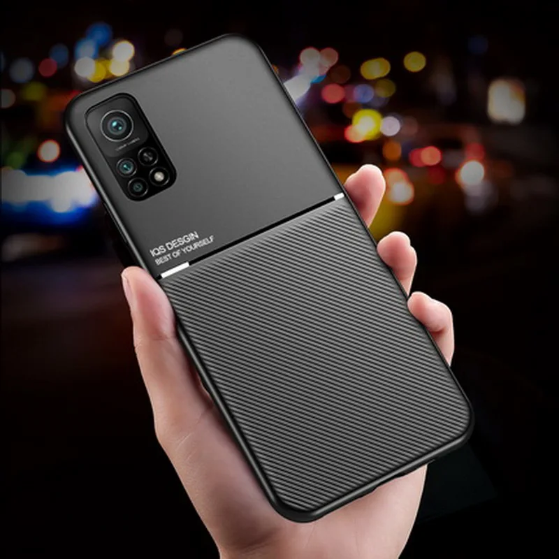 Для Xiaomi Mi 10 Lite 9T Pro 9 SE A3 Чехол встроенный металлический магнитный чехол для Redmi Note 9s