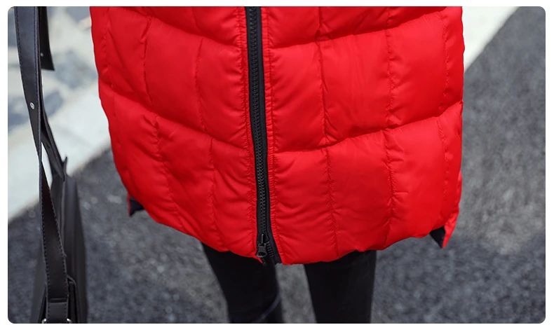 Зимняя куртка для женщин с длинным принтом с капюшоном из искусственного меха, зимнее пальто с хлопковой подкладкой, женская верхняя одежда, парки