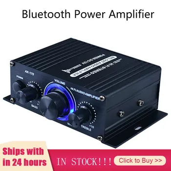 

1PC 400W Professional Home Amplifiers Audio No Bluetooth Amplifier Subwoofer Amplifier Home Theater Sound System Mini Amplifier