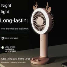 Aliexpress - Mini Handheld Fan 2400mAh Battery Operated Fan 3 Speed Adjustable USB Rechargeable Small Portable Personal Fan Foldable Stroller