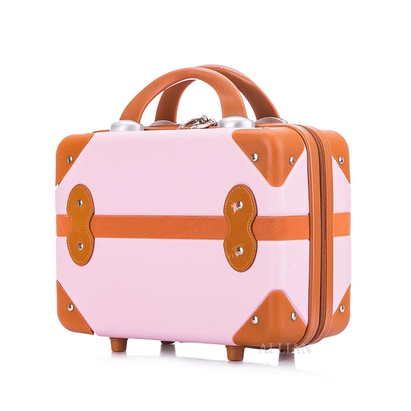 pequeña de 14 "para mujer, bolso duro de viaje para ropa, neceser electrónico, caja de aseo, accesorios necesarios para maquillaje|Bolsas de viaje| - AliExpress