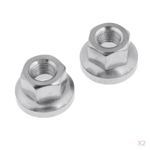 MagiDeal 4pcs Bicycle Bike Cycling Rear Hub Axle Nut 3/8' - Strong & Durable