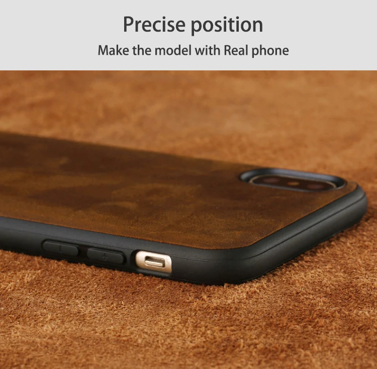 Роскошные чехлы для телефонов из воловьей кожи для iPhone 7 8 Plus X Xs Max, кожаный чехол для iPhone 6 6S Plus 6p 7p 8p