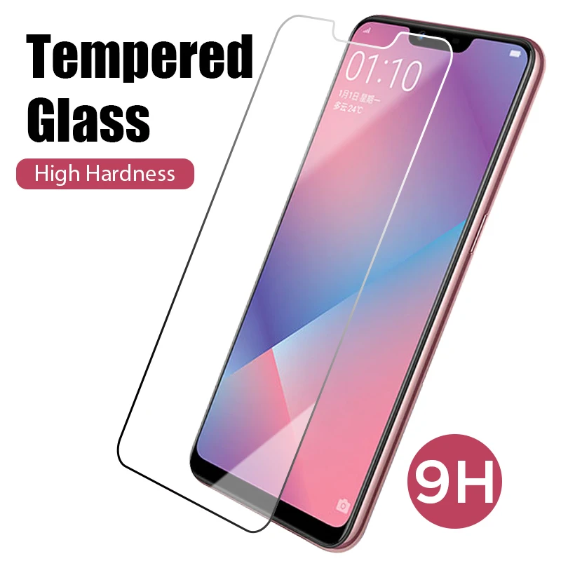 Tempered Glass for OPPO A5 A5S Anti Scratch Safety on Reno Ace Z 2 2Z 3 4 5G Lite film | Мобильные телефоны и аксессуары