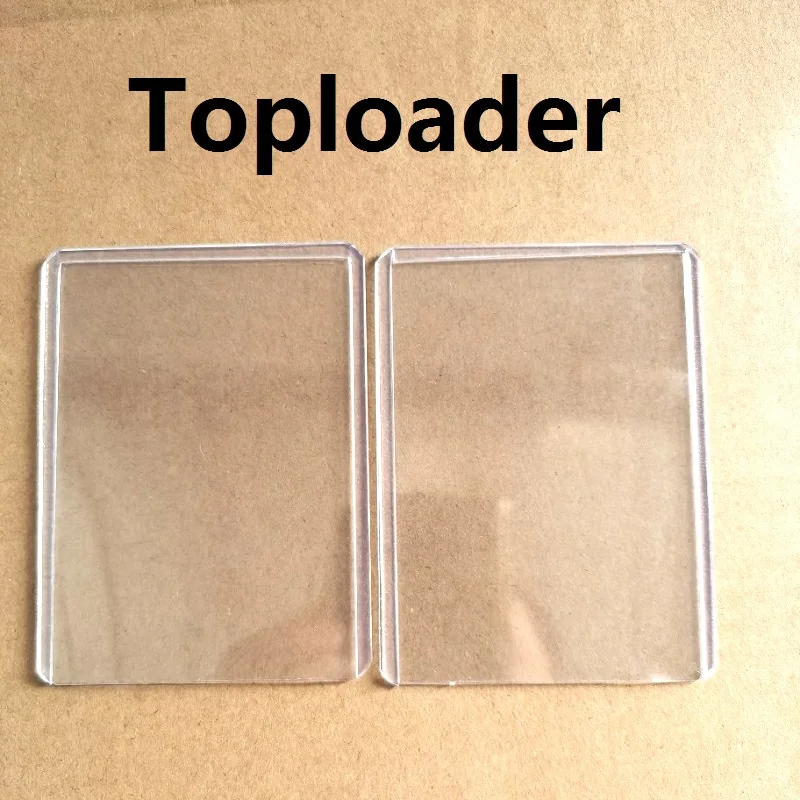 25 Ultra-Pro White Border ACEO Toploaders 3x4 Topload Art Trading Card Holders 
