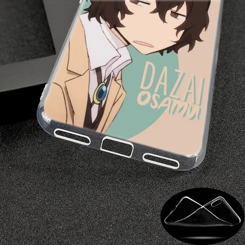 Силиконовый чехол для аниме Bungou Stray Dogs Dazai Osamu для huawei Honor 9X 8A 7A 20 Pro 7X8X7 S 8S 9 10 Lite View 20 20i 10i Play