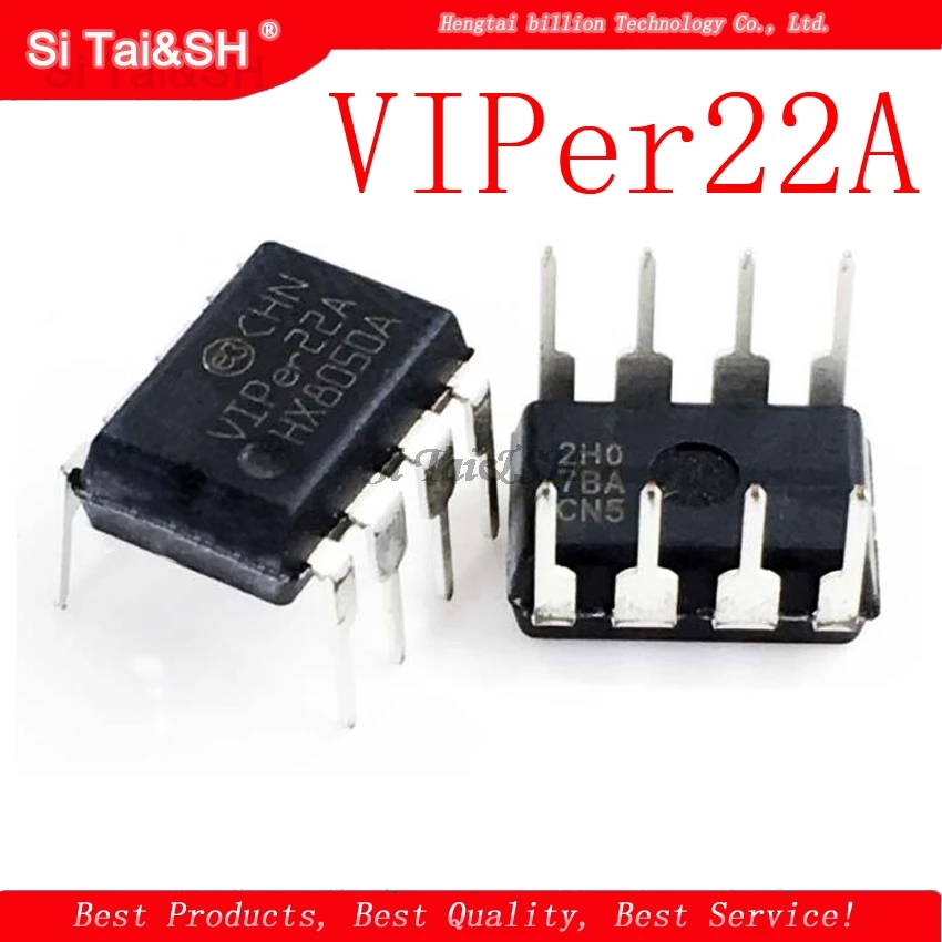 10 шт./лот VIPer22A DIP8 VIPer22 DIP | Электронные компоненты и принадлежности