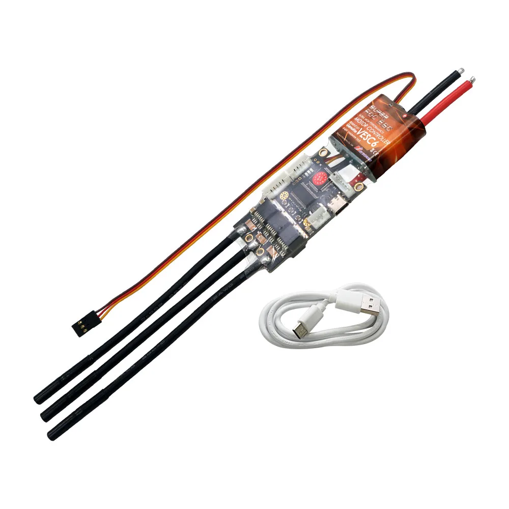 Maytech SUPERFOC6.8 VESC With / WIthout Heat Sink 50A VESC6.0 based Controller Great FOC Function for Electric Skateboard Robots