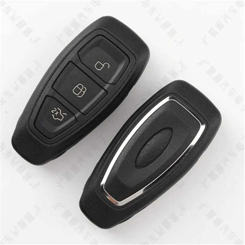 Key Case Car Key Shell Key Shell DAKATU 3 Button Smart Remote Key Shell with Insert Blade Replacement Refit Key Shell For Ford Mondeo Fiesta Focus Titanium C-Max