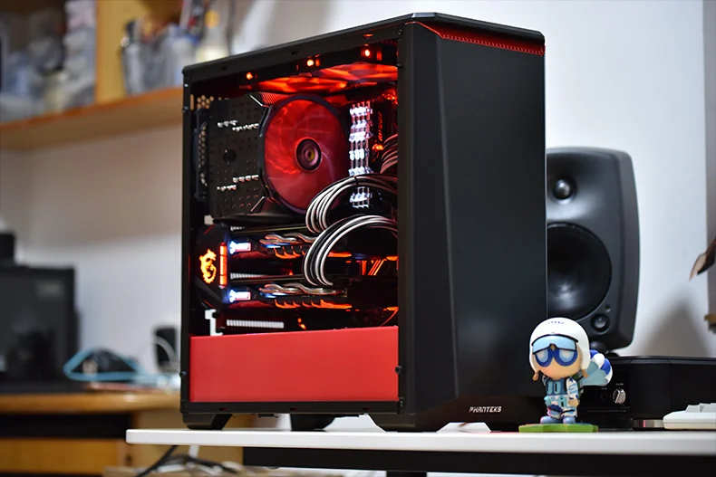 PHANTEKS алюминиевые ореолы 12 см ARGB цифровой кодированный симфонический стример диафрагма вентилятора(доверенное управление синхронизацией материнской платы