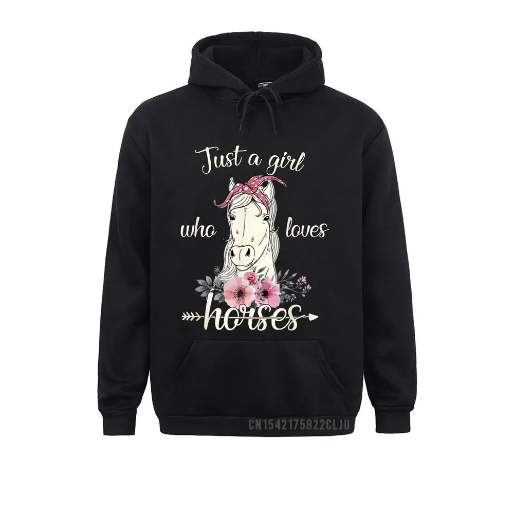 Cute Horse Just A Girl Who Loves Horses Graphic Horse T-Shirt__97A1877 Geek ostern Day  Mens Hoodies Sportswears Cheap Long Sleeve Sweatshirts Cute Horse Just A Girl Who Loves Horses Graphic Horse T-Shirt__97A1877black