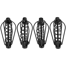 Клетка для ловли на приманку, кормушка для ловли карпа, держатель для приманки, корзина для ловли рыбы, рыболовные принадлежности с свинцовым грузило 30 г/40 г/50 г, черный АБС-пластик