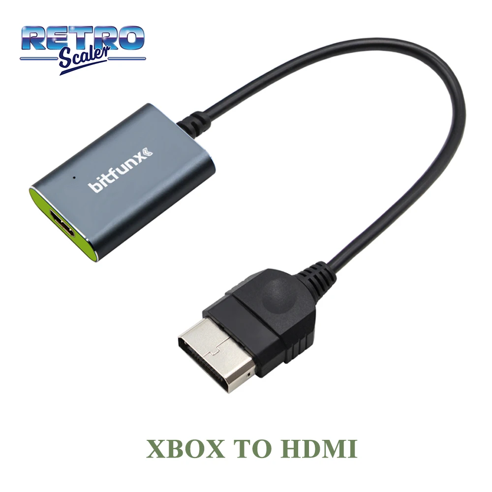 

RetroScaler HDMI Converter Adapter for Microsoft XBOX Retro Video Game Console High Definition 480p/720p/1080i Modes Output