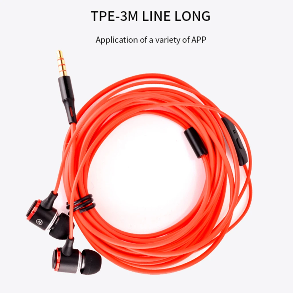 Ear Buds Wired Headset Microphone In-Ear Earphones Stereo Mic Earbuds Headsets Stereo Earphones, for Universal Android Phones