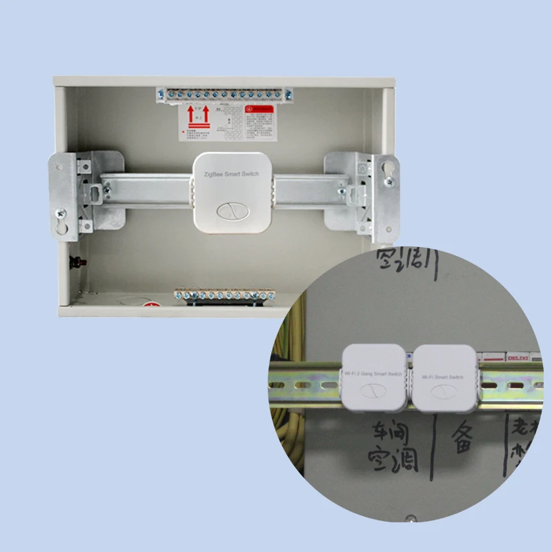 diy, com botão de apertar, controle tuya,