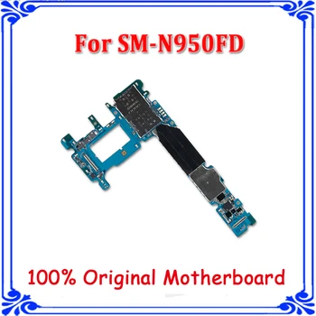 

64GB 128GB Original unlocked for Samsung Note 8 N950F N950FD N950U Single / Dual SIM motherboard for Note 8 Mainboard MB Plate
