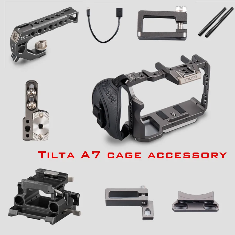 Tilta dslr rig a7 iii полный корпус для камеры Верхняя ручка опорный кабель hdmi Sony A7 A9 A7III A7R3