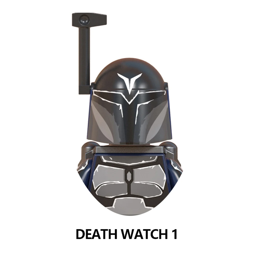 Mandalorian Building Block Jango Boba Fett Grogu Baby Yoda Pre Vizsla Bo-Katan Din Djarin Sabine Wren Star Brick Figure Wars Toy