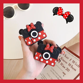 

Q UNION Cartoon Wireless Bluetooth Earphone Case for Apple AirPods 2 Silicone Charging Headphones Cases Protective Cover Fundas