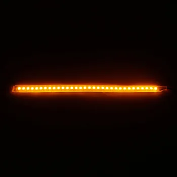 

2pcs Car Light Strip LED Side Mirror Indicator 18cm Exterior Waterproof