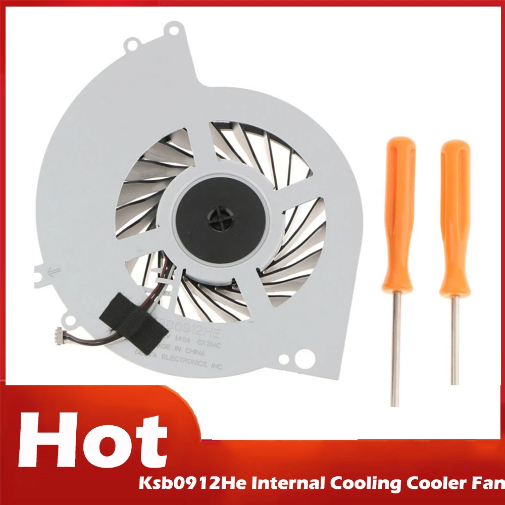 Retail Ksb0912He Internal Cooling Cooler Fan for Ps4 Cuh-1000A Cuh-1001A Cuh-10Xxa Cuh-1115A Cuh-11Xxa Series Console with Tool