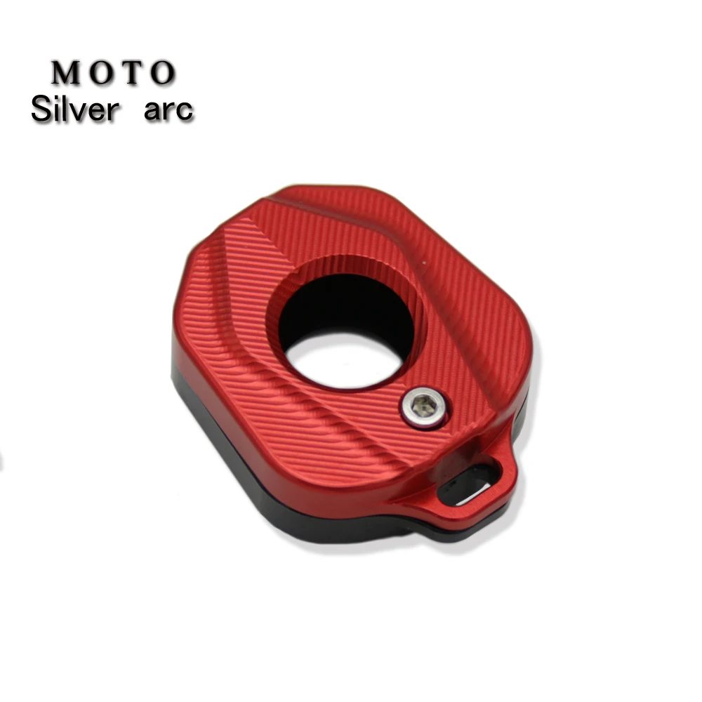 Аксессуары для ключей мотоцикла, декоративная крышка ключа для honda CBR650F/CB650F- CB650R/CBR650R CB599/CB600 HORNET - Цвет: RED