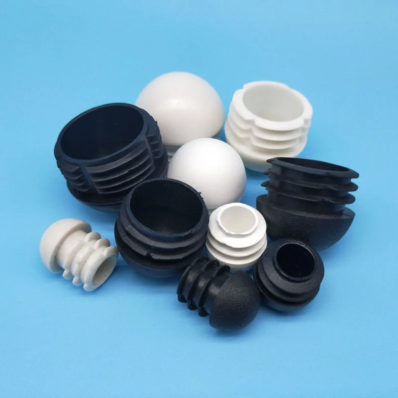 Plastic tube Insert plug Round Steel pipe End Blanking Caps non slip Furniture Chair Leg Dust Cover Pads Floor Protector 10pcs chair leg caps chair leg protector furniture foot protector furniture leg pads furniture foot pads furniture leg caps pipe plugs pipe inserts rubber furniture feet pads furniture feet