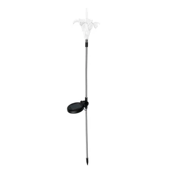 

Solar garden lamp Uniel Lily, RGB light, 810 mm 5122114