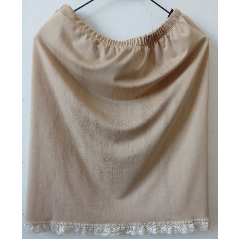 40 см, Женская кружевная юбка-комбинация, черный, белый цвет, короткий подъюбник, мягкая хлопковая мини-юбка, короткая юбка, кружевная эластичная юбка