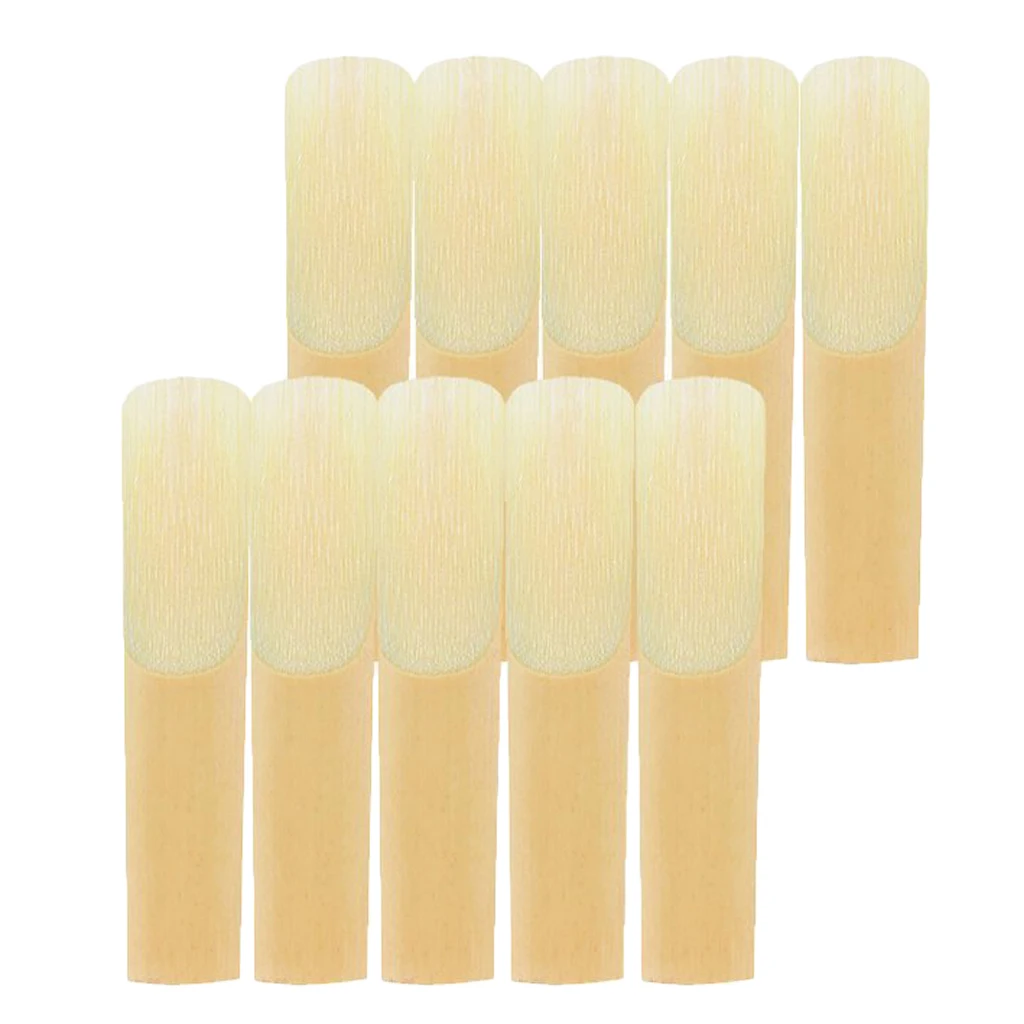 10 Pcs High Quality Alto Sax Saxophone Reeds Musical Instrument Accessories