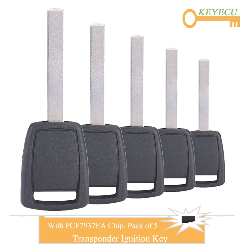 KEYECU 5 шт./лот, транспондер зажигания автомобиля ключ для GMC Canyon Sierra Terrain Yukon, Buick, для Chevrolet, Fob PCF7937EA чип