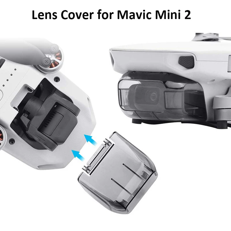 Lens Cover for DJI Mavic Mini 2 Lens Cap Drone Camera Dust-proof Quadcopter Protector for DJI Mavic Mini Drone Accessories