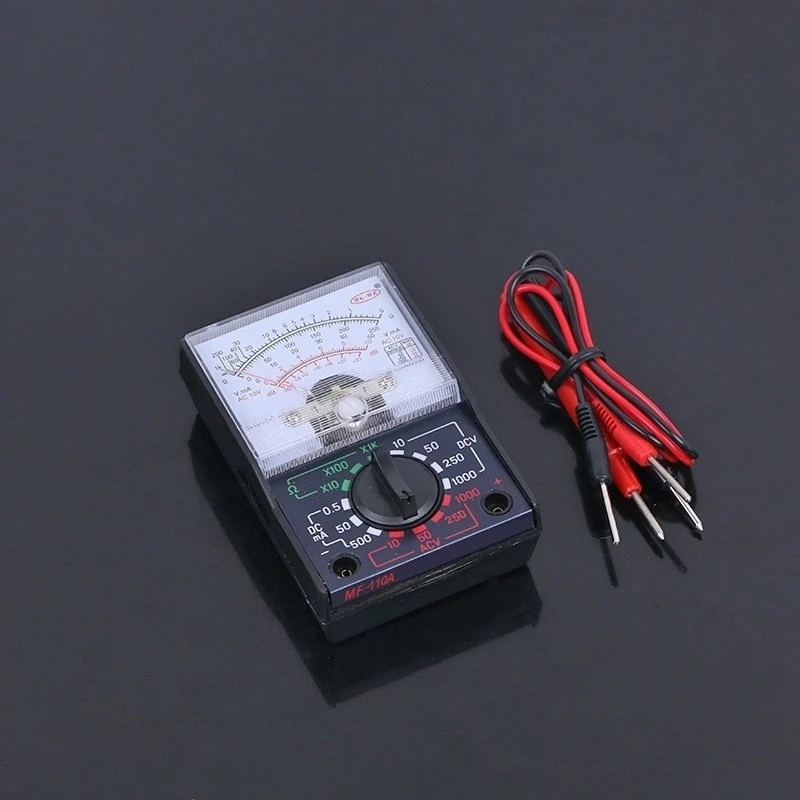 Мультиметр указатель безопасный точный указатель Voltimeter электрический AC/DC Омметр Вольтметр Амперметр мультиметр мульти тестер черный