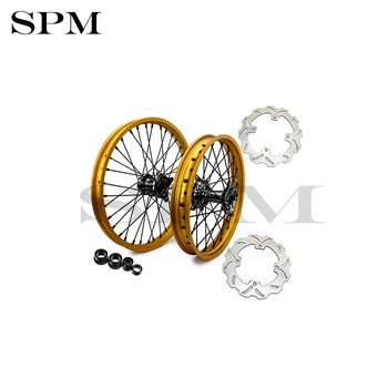 

21" Front 19" / 18" Rear Wheel Rim Hub Brake Discs Rotor RM-Z 250 07 08 09 10 11 12 13 14 15 16 17 18 19 RMZ 450 05-19