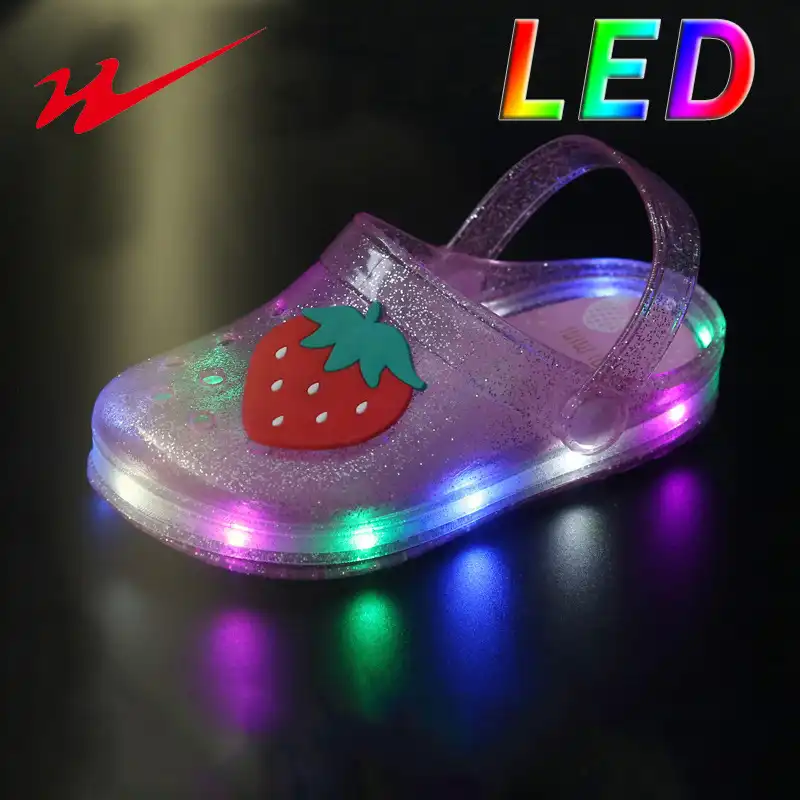 crocs led shoes