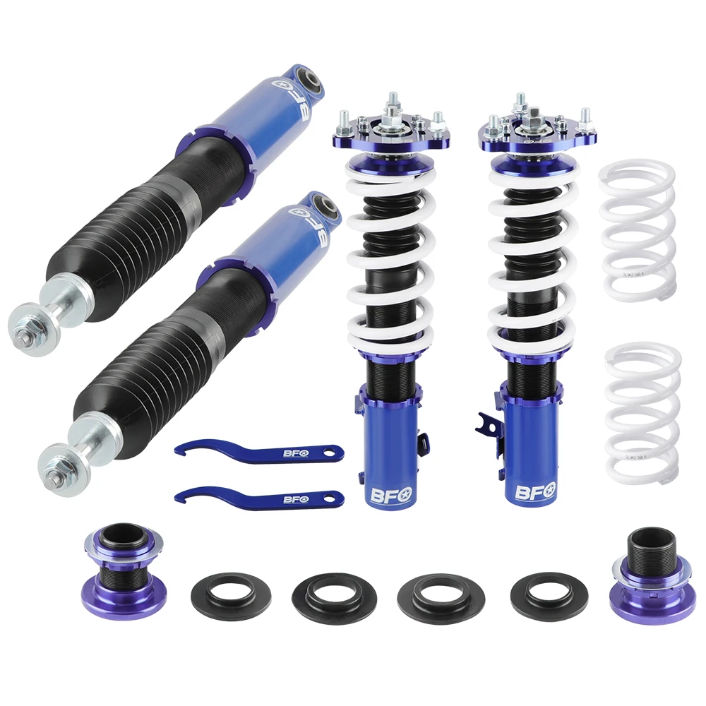 BFO Kits de suspensión de Coilover de altura, 4 para Honda Civic 2006 2007 2008 2009 2010 2011 LX EX SI FA5, FG2, azul, amortiguador de fuerza delantero y trasero|Amortiguadores y puntales| - AliExpress