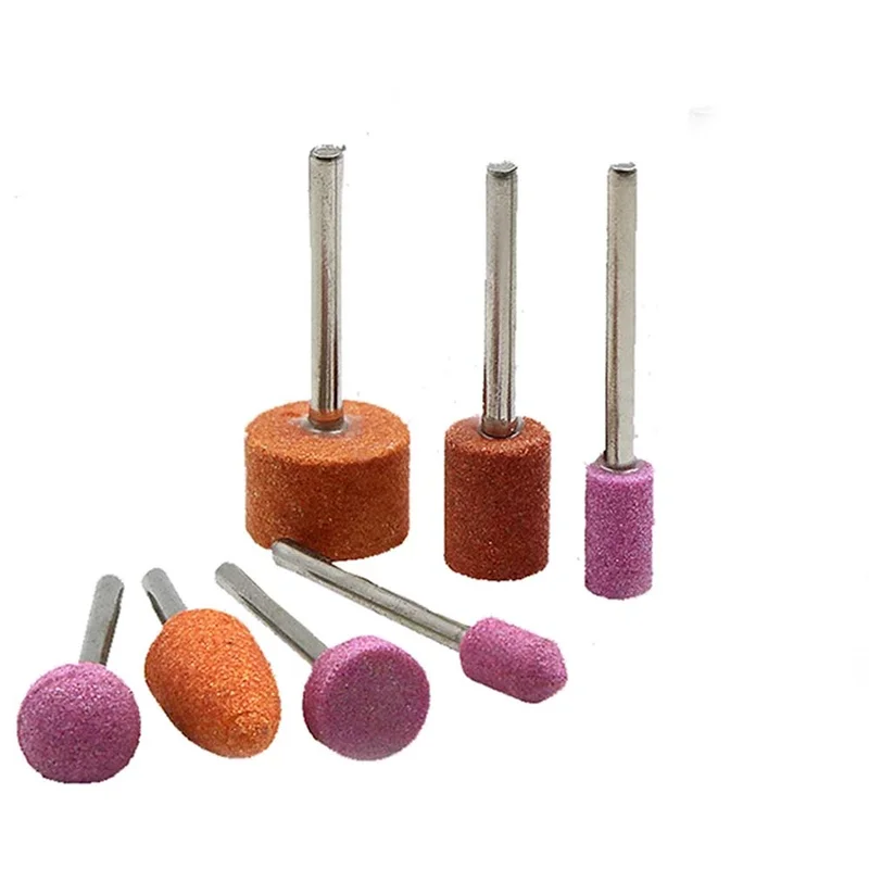 10Pcs Abrasive Mounted Stone Points Electric Grinding Accessories Polishing Head Wheel Tool For Dremel Rotary Power Tools | Инструменты