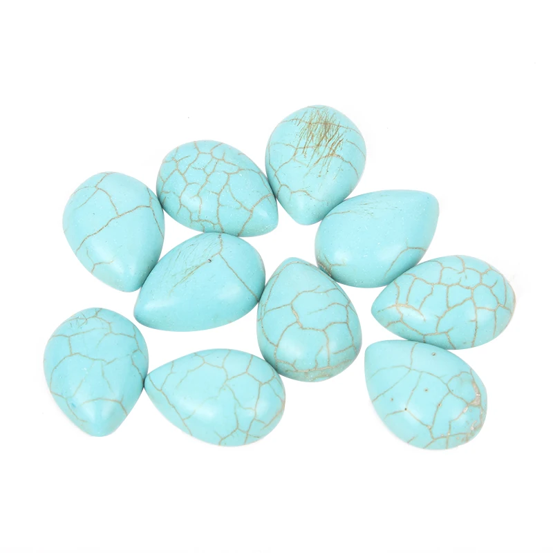 10 шт. бирюзовые аксессуары для украшения | Украшения и