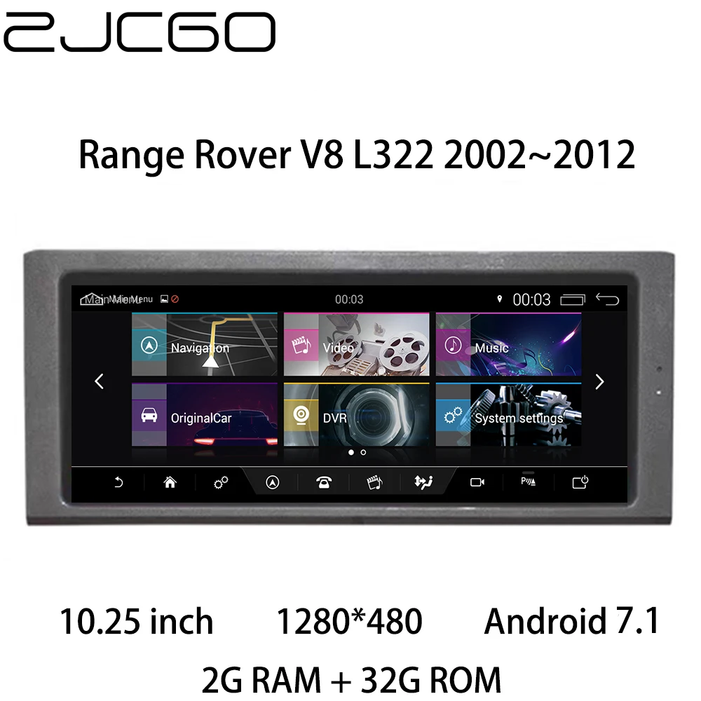 Car Multimedia Player Stereo GPS DVD Radio Navigation Android for Land Rover Range Range Rover V8 L322 2002~2012