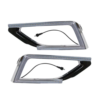 

LED Daytime Running Lights DRL Yellow Turn Signals for Atlas Teramont 2018+